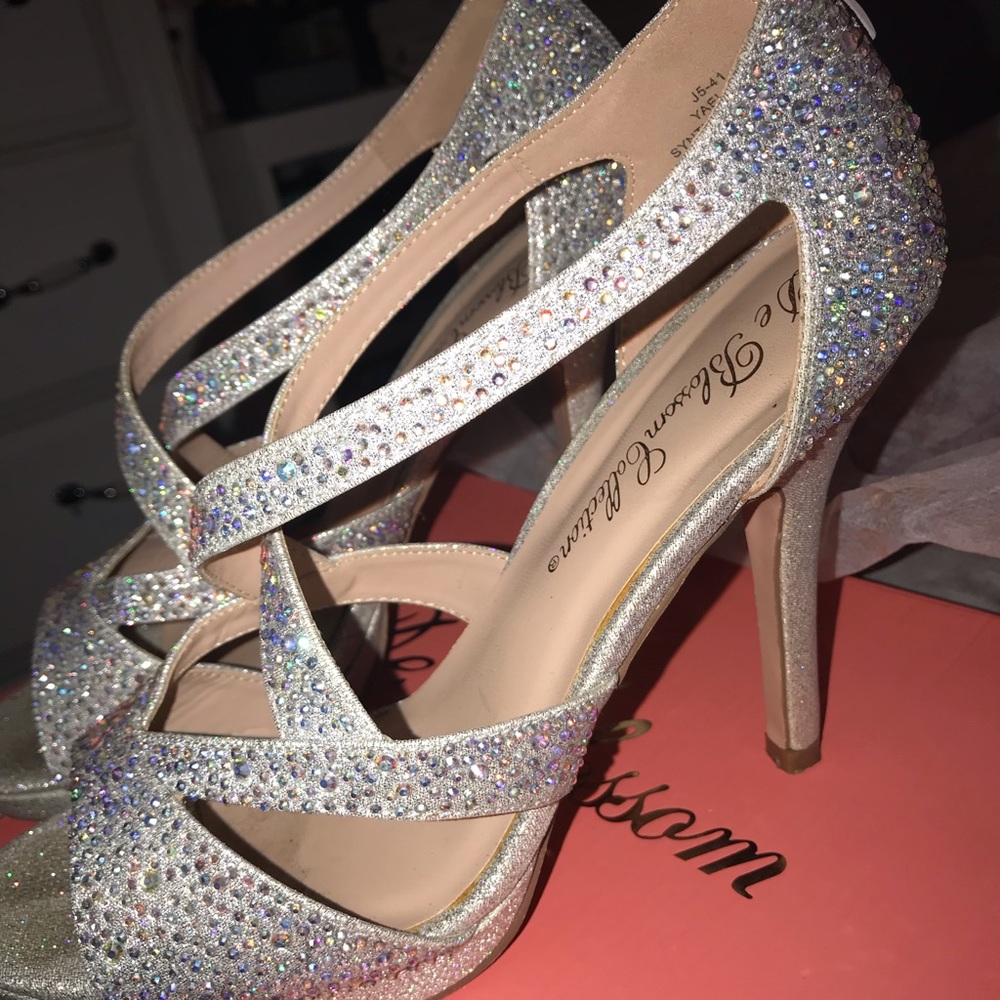 👠Prom shoes with rinestones👠